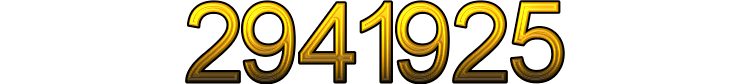 Number 2941925