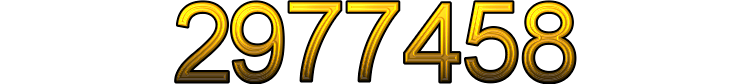 Number 2977458