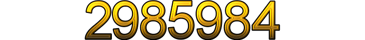 Number 2985984