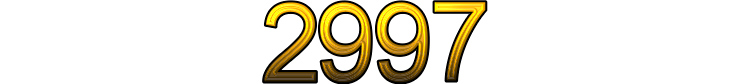 Number 2997