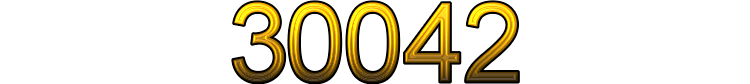 Number 30042