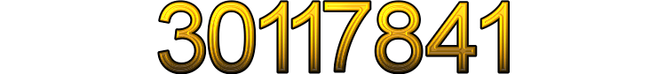 Number 30117841