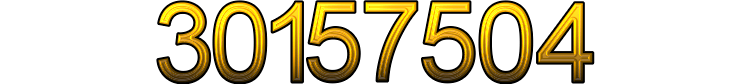 Number 30157504
