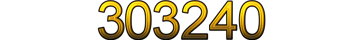Number 303240