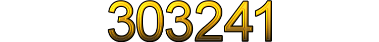 Number 303241