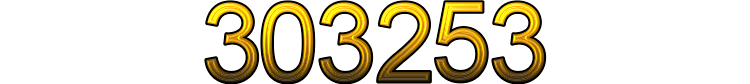 Number 303253