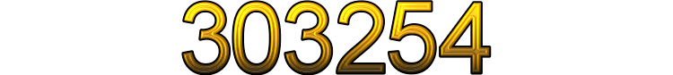 Number 303254