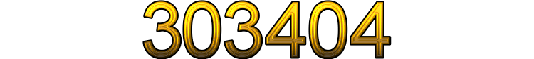 Number 303404