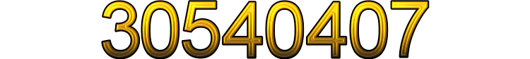 Number 30540407