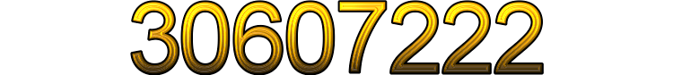Number 30607222
