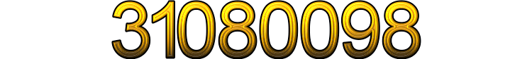 Number 31080098