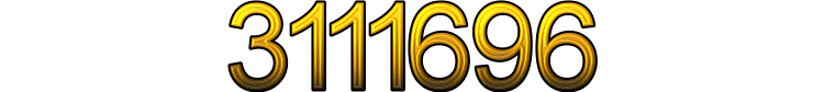 Number 3111696
