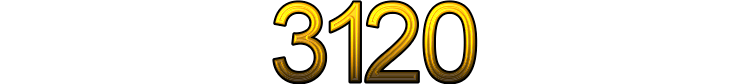 Number 3120
