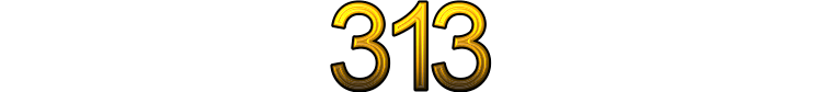 Number 313
