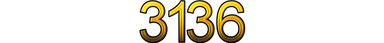 Number 3136
