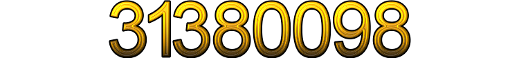 Number 31380098