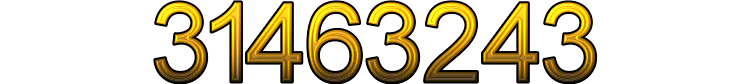 Number 31463243