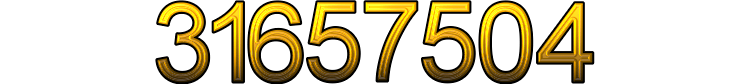 Number 31657504 Number 31657504