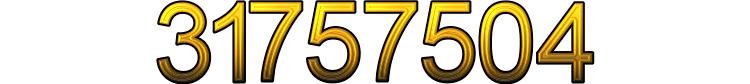 Number 31757504 Number 31757504