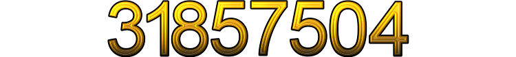 Number 31857504 Number 31857504