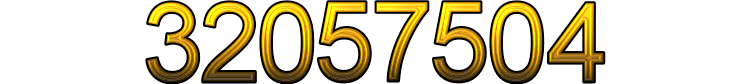 Number 32057504