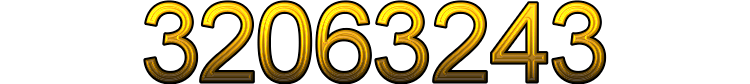 Number 32063243 Number 32063243
