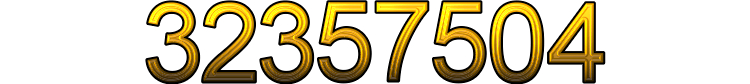 Number 32357504