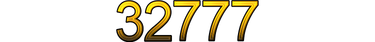 Number 32777