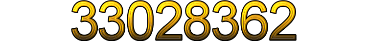 Number 33028362