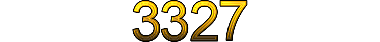 Number 3327