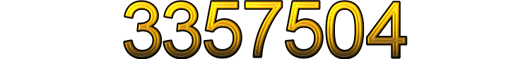 Number 3357504