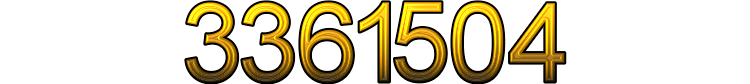Number 3361504