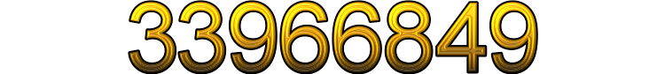 Number 33966849