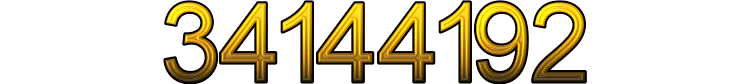 Number 34144192 Number 34144192