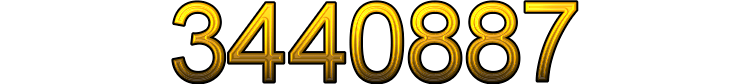 Number 3440887