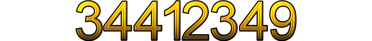 Number 34412349