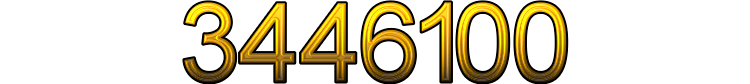 Number 3446100