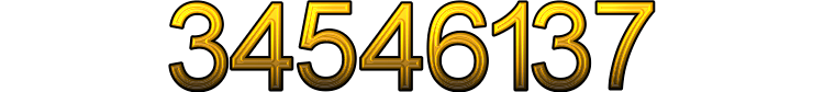 Number 34546137