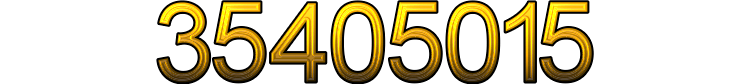 Number 35405015
