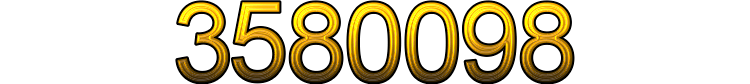 Number 3580098