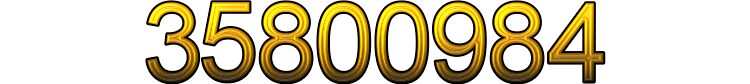 Number 35800984