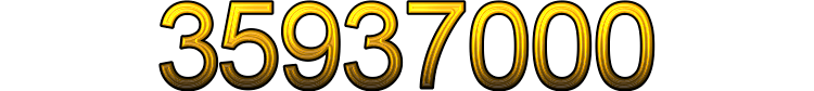 Number 35937000