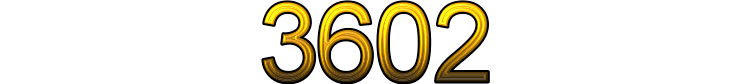 Number 3602
