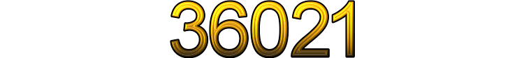 Number 36021