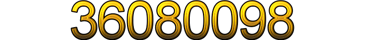 Number 36080098