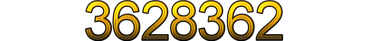 Number 3628362