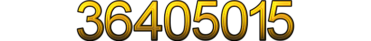 Number 36405015