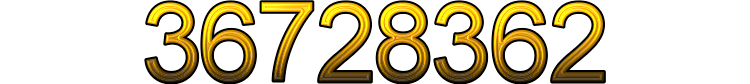 Number 36728362 Number 36728362