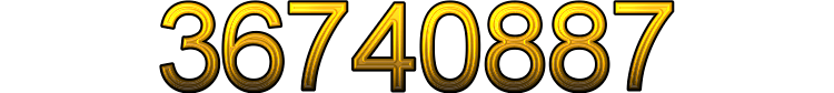 Number 36740887