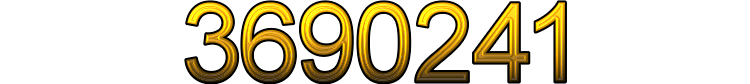Number 3690241